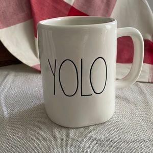 Rae Dunn YOLO Mug